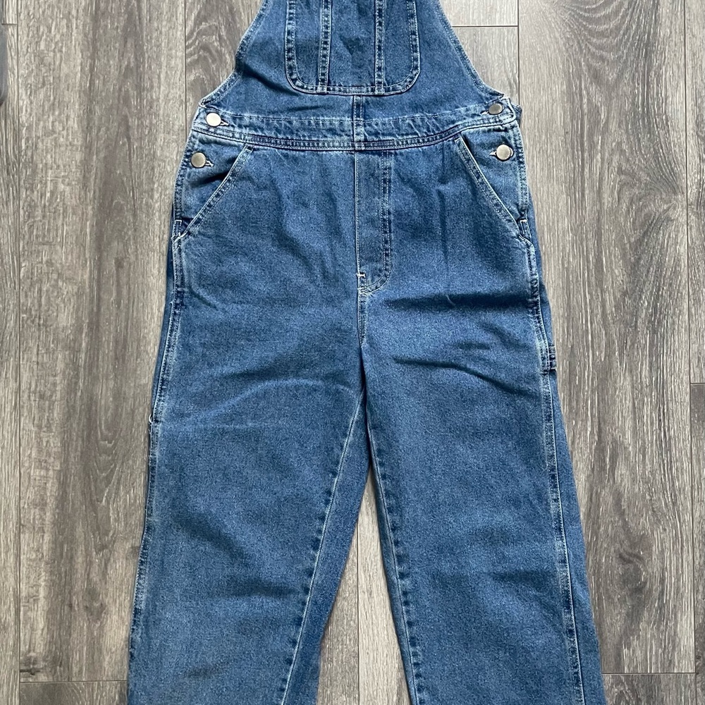 Blue Boys Denim Overalls